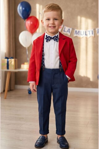 Romeo Costum Ocazie Rosu