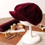 Șapcă catifea Ralph - burgundy