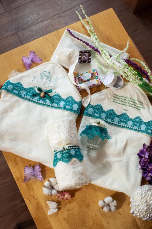 Trusou botez - turcoaz - imagine 7