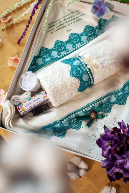 Trusou botez - turcoaz - imagine 4
