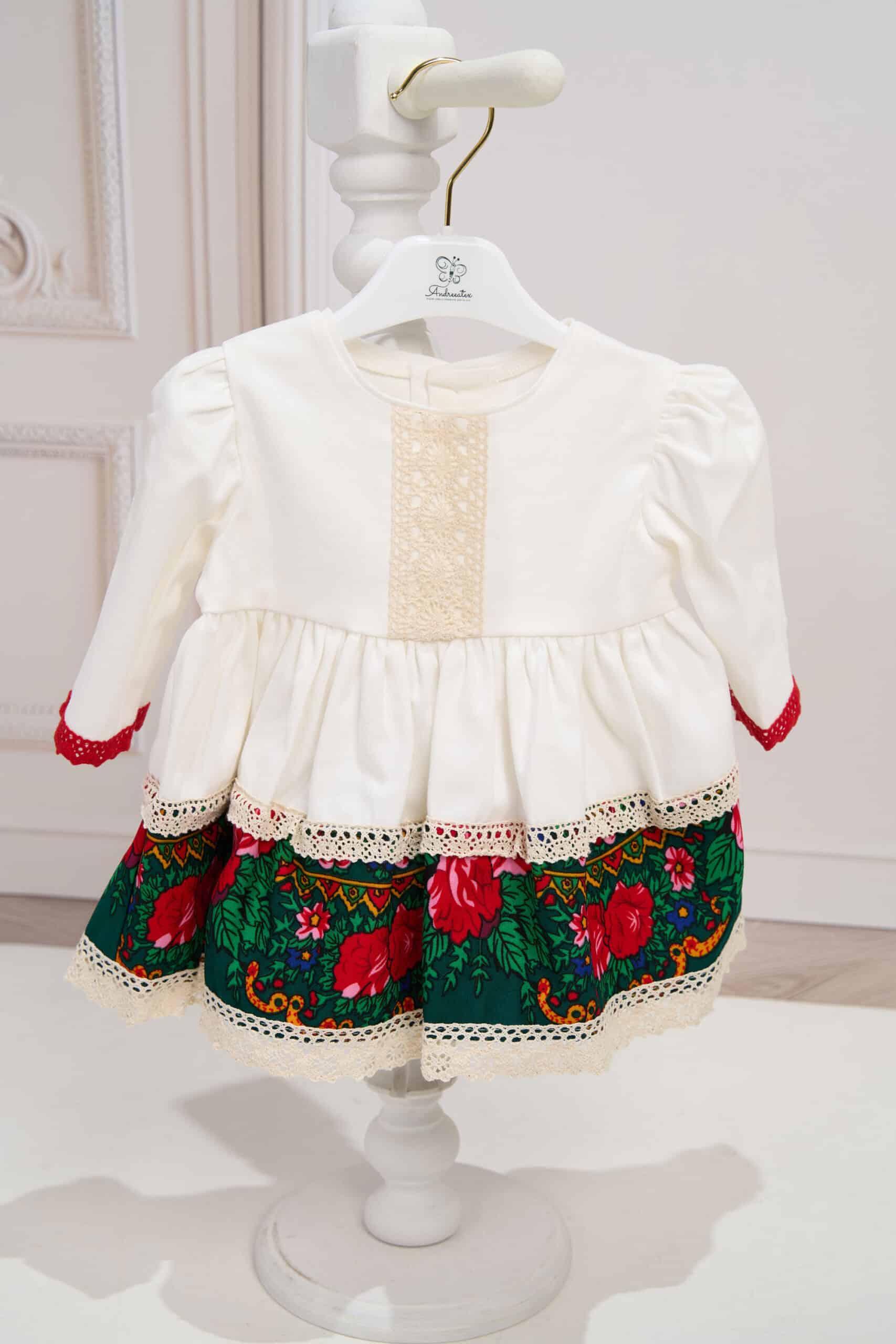 Spic de grâu - verde (mânecă lungă) 2 Spic de grâu - verde (mânecă lungă) - imagine 2