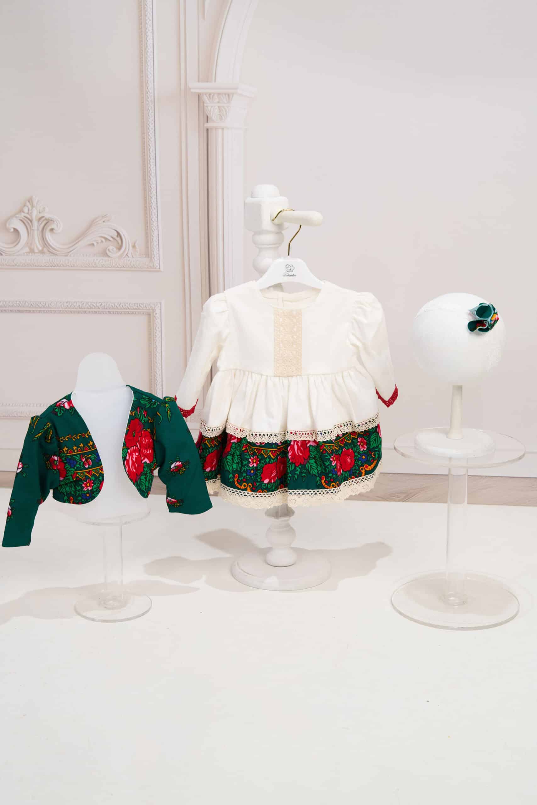 Spic de grâu - verde (mânecă lungă) 1 Spic de grâu - verde (mânecă lungă)