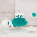 Compleu Turcoaz (mânecă scurtă)