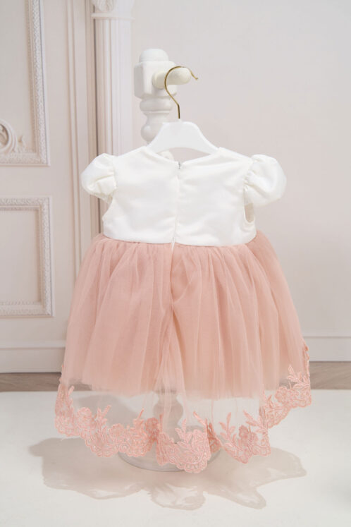 Rochiță Margueritte - rose-vintage (mânecă scurtă) - imagine 6