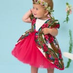 Rochiță Eniko - mov (mânecă scurtă)