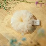 Bentiță cu pampon - bej