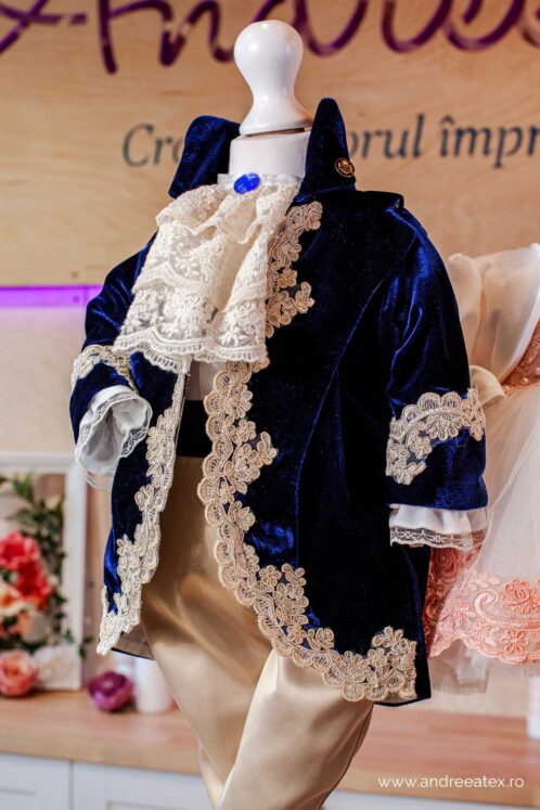 Costum Fabrizio - bleumarin - imagine 8