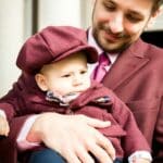 Costum Marco - burgundy