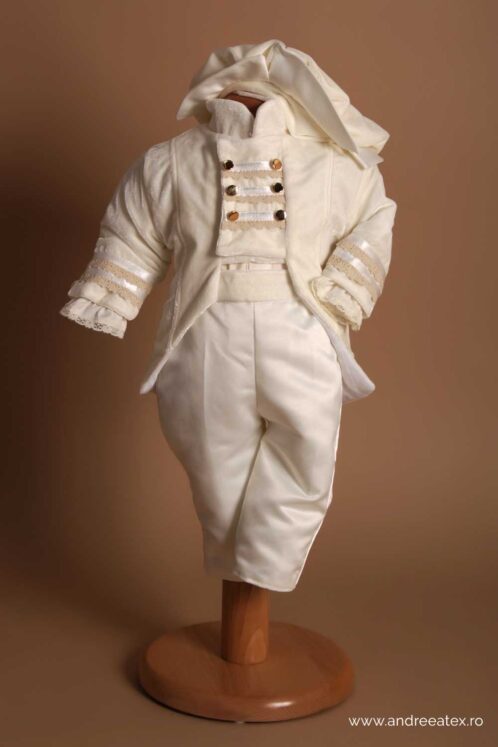 Costum Redingotă - ivoire - imagine 4