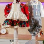 Spic de grâu - roșu (mânecă lungă)