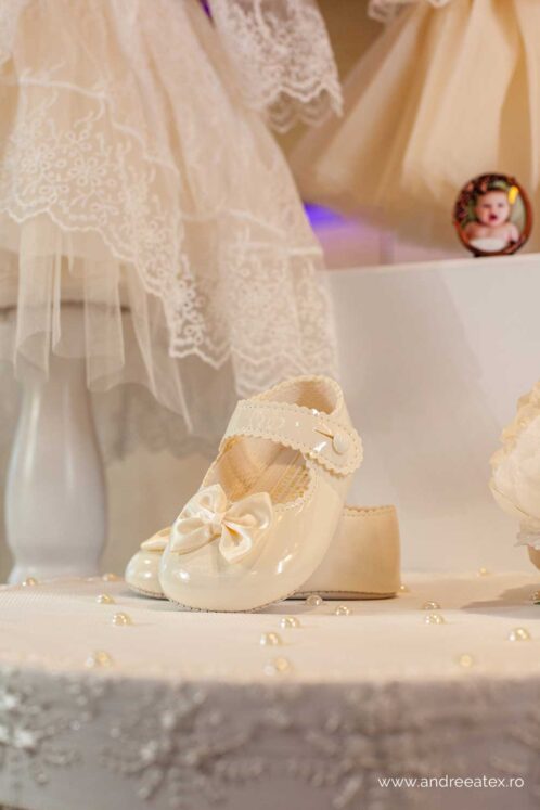 Set complet botez (trusou) - Cozette (mânecă 3/4) - imagine 3