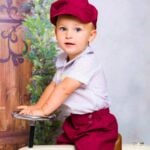 Costum Răducu - burgundy