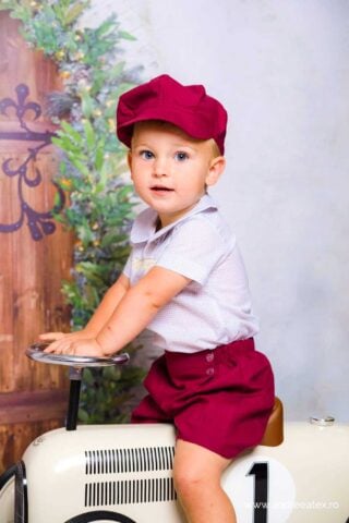 Costum Răducu - burgundy