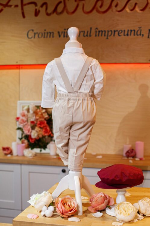 Costum Romeo - burgundy - imagine 9