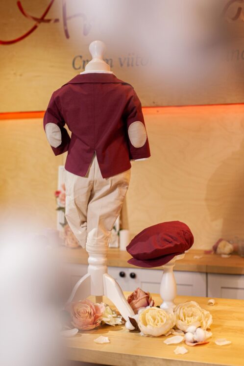Costum Romeo - burgundy - imagine 11