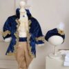Trusou Complet De Botez Baieti Fabrizio Bleumarin