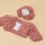 Bolero și turban Mica Crăiasă - roz