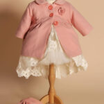 Palton Isabel - roz vintage