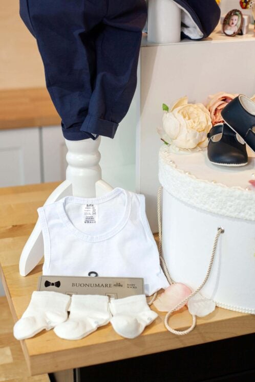 Set complet botez (trusou) - Cătălin - sacou roșu - imagine 5