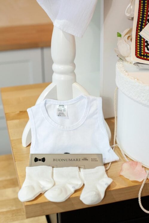 Set complet botez (trusou) - Costum tradițional băieți - vestă - imagine 8