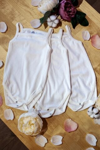 Body maiou cu bretele - Set x 3