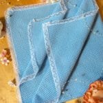 Păturică Tricotată - Bleu