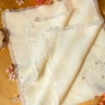 Păturică Tricotată - Ivoire