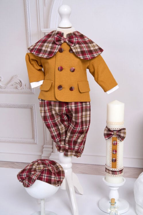 Costum Sherlock - Cărămiziu