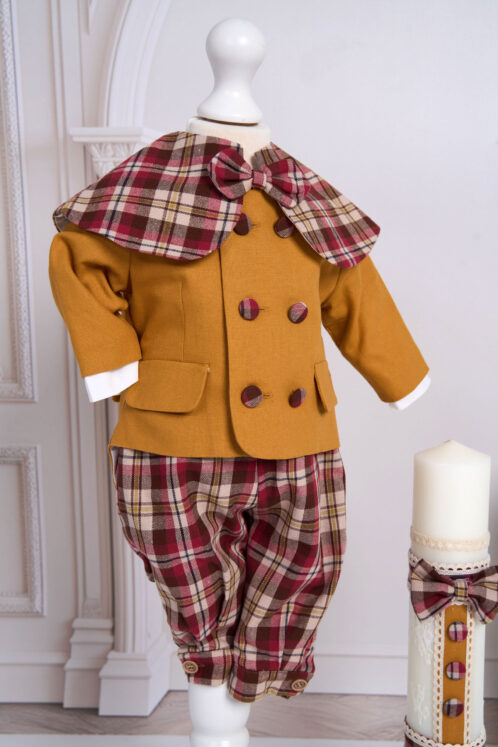 Costum Sherlock - Cărămiziu - imagine 3