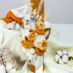 Lumânare Andreeatex X Floral Symmetry - ceară naturală tip fagure (tematică bej)