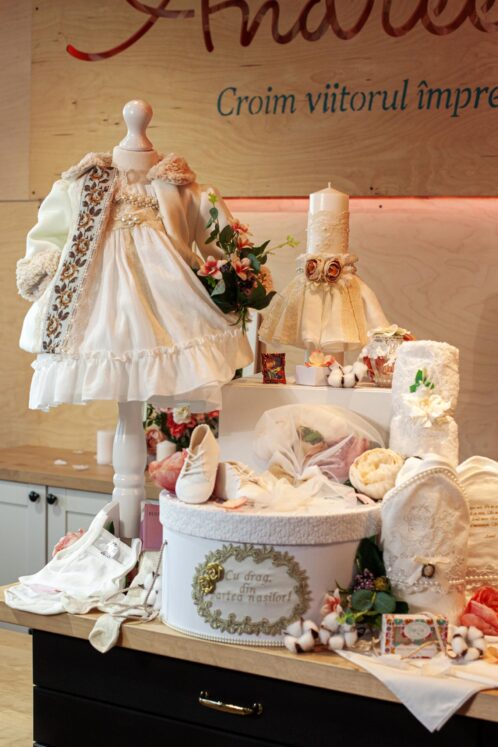 Set complet botez (trusou) - Domnița Maria