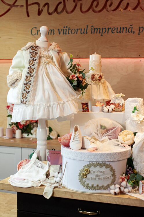 Set complet botez (trusou) - Domnița Maria - imagine 5