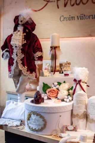 Trusou Complet De Botez Baieti Costum Botez Baieti Bfbr369 Burgundy