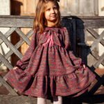 Rochiță Clara - tricot roz