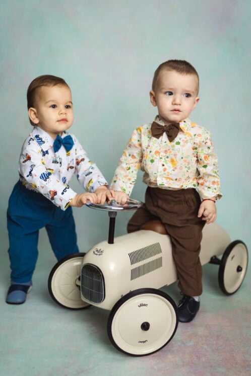 Costum Leon - cărămiziu - imagine 6