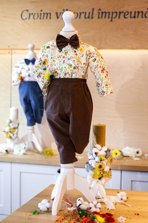 Costum Leon - cărămiziu - imagine 10
