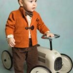 Jachetă Leon - cărămiziu