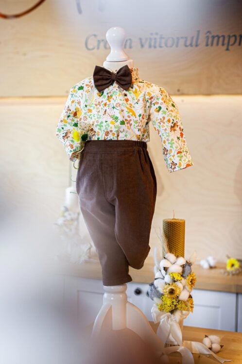 Costum Leon - cărămiziu - imagine 11