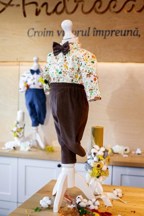 Costum Leon - cărămiziu - imagine 8