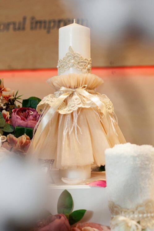 Set complet botez (trusou) - Miss Coco cu Capă - bej (mânecă lungă) - imagine 13