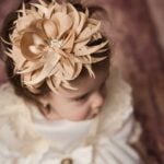 Bentiță floare - bej