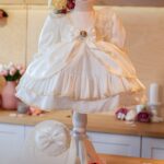 Rochiță Emily - ivoire (mânecă lungă)