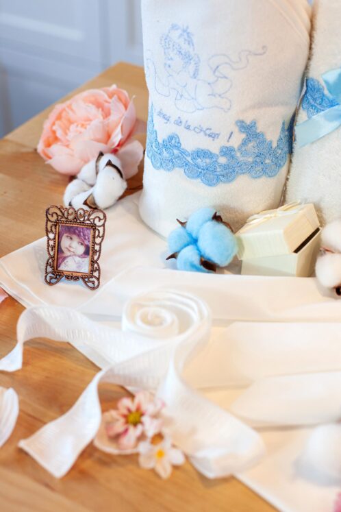 Trusou botez - bleu - imagine 8