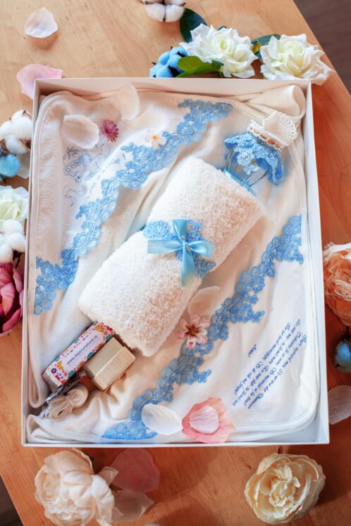 Trusou botez - bleu - imagine 2