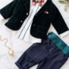 Costum De Botez Baieti Ralph Verde 2