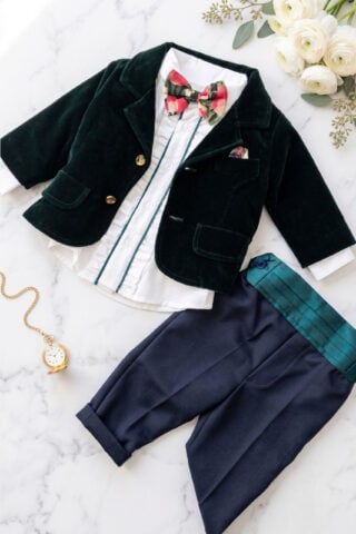 Costum De Botez Baieti Ralph Verde 2