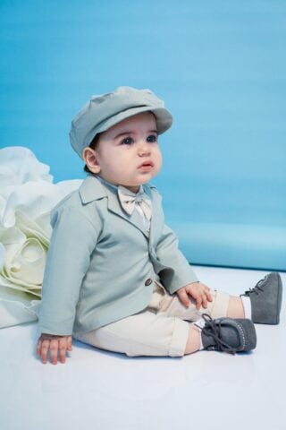Costum Romeo - gri mentă