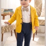 Costum Romeo (1-4 ani) galben