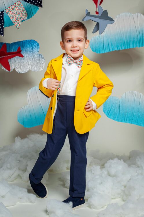 Costum Romeo (1-4 ani) galben - imagine 2