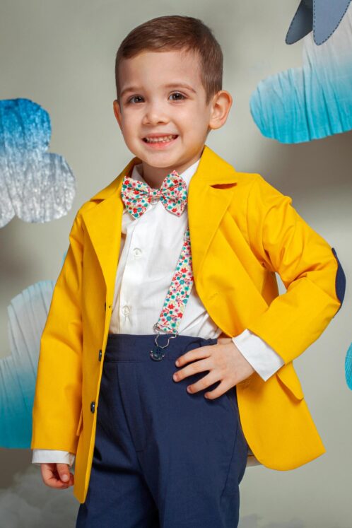 Costum Romeo (1-4 ani) galben